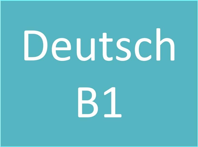 Deutsch Sprachkurs B1